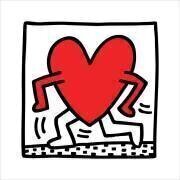 Sans titre (cœur) (Keith Haring) - Muzeo.com