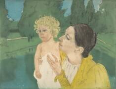 Au bord de l'étang (Mary Cassatt) - Muzeo.com