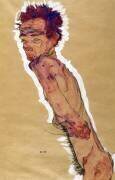Autoportrait nu (Egon Schiele) - Muzeo.com