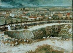 Aux Confins de Paris près de Montmartre (Vincent van Gogh) - Muzeo.com