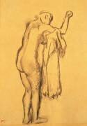 Baigneur se séchant lui-même (Edgar Degas) - Muzeo.com