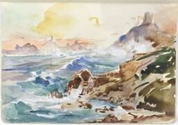 Carnet B. Ajaccio, presque île de la Panata et les îles Sanguinaires (Jean Canavaggio) - Muzeo.com