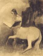 Centaure Lisant (Odilon Redon) - Muzeo.com