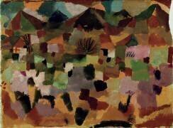Chaîne de montagnes (Paul Klee) - Muzeo.com