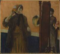 Chez le fabricant de chapeaux (Edgar Degas) - Muzeo.com