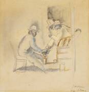 Cireur de chaussures de la Nouvelle-Orléans (Jules Pascin) - Muzeo.com