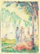 Dans le parc (Hippolyte Petitjean) - Muzeo.com