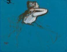 Danseuse assise, tournée vers la droite (Edgar Degas) - Muzeo.com