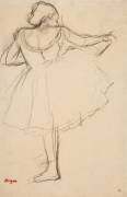 Danseuse à la barre (Edgar Degas) - Muzeo.com