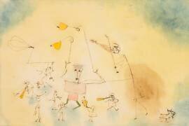 Dansez au son des cloches, du hautbois et du violon (Paul Klee) - Muzeo.com