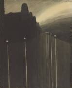 Sea Wall at night (Léon Spilliaert) - Muzeo.com