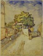 Entrée du Moulin de la Galette (Vincent van Gogh) - Muzeo.com