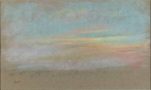 Etude de ciel (Edgar Degas) - Muzeo.com