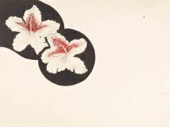 Etude de deux fleurs d'iris (?) (Emile Gallé) - Muzeo.com