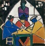 Étude du joueur de cartes (Theo van Doesburg) - Muzeo.com