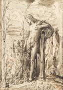 Etude pour les sources (Gustave Moreau) - Muzeo.com