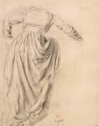 Femme de dos montant dans un char, étude pour Sémiramis (Edgar Degas) - Muzeo.com