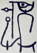 Femme à l'écart (Paul Klee) - Muzeo.com