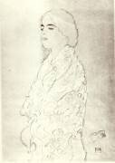Femme en robe debout (Gustav Klimt) - Muzeo.com