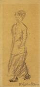 Femme qui marche (William James Glackens) - Muzeo.com
