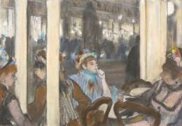 Femmes à la terrasse d'un café (Edgar Degas) - Muzeo.com