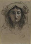 Fille d'Alvito, étude pour la tête de la porteuse d'eau 
