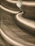 Fillettes devant la vague (Léon Spilliaert) - Muzeo.com
