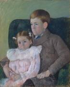 Gardner et Ellen Mary Cassatt (Mary Cassatt) - Muzeo.com