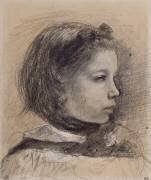 Giulia Bellelli, étude pour La famille Bellelli (Edgar Degas) - Muzeo.com