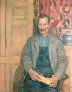 Hans Arnbom, le charpentier (Carl Larsson) - Muzeo.com