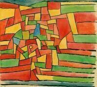 Jardin au bord du ruisseau (Paul Klee) - Muzeo.com