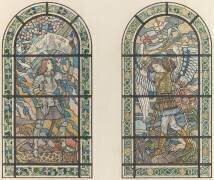 Jeanne d'Arc et saint Michel (Eugène Grasset) - Muzeo.com
