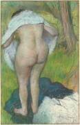Jeune femme s'habillant (Edgar Degas) - Muzeo.com