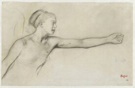 Jeune fille spartiate (Edgar Degas) - Muzeo.com