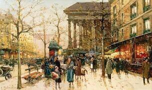 Journée d’automne ensoleillée à Paris (Eugène Galien-Laloue) - Muzeo.com