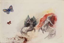 La bataille des Centaures (Odilon Redon) - Muzeo.com
