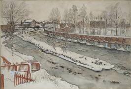 La Chute de bois (Carl Larsson) - Muzeo.com
