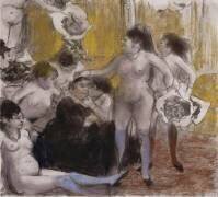 La Fête de la patronne (Edgar Degas) - Muzeo.com
