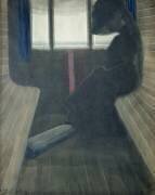 La femme du train, la veuve (Léon Spilliaert) - Muzeo.com