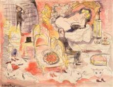 La mamie de Zola (Charles Demuth) - Muzeo.com