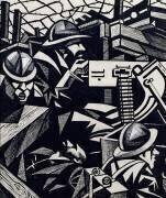 La Mitrailleuse (Christopher Nevinson) - Muzeo.com