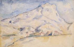 La montagne Sainte Victoire (Paul Cézanne) - Muzeo.com