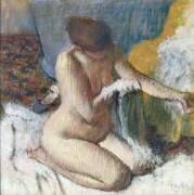 La sortie de bain (Edgar Degas) - Muzeo.com