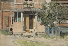 La véranda (Carl Larsson) - Muzeo.com