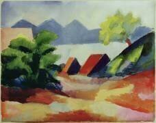 Lac de Thoune I (August Macke) - Muzeo.com