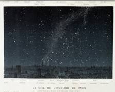 Le ciel de l'horizon de Paris à l'équinoxe d'automne (Amédée Guillemin) - Muzeo.com