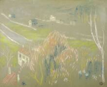 Le fond de la vallée entre Saint-Germain et Mareil (Maurice Denis) - Muzeo.com