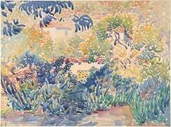 Le Jardin de l'Artiste à Saint-Clair (Henri-Edmond Cross) - Muzeo.com