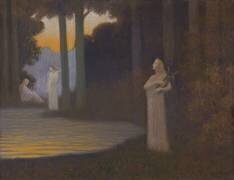 Le lyrisme dans la forêt (Alphonse Osbert) - Muzeo.com