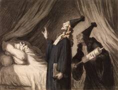 Le Malade Imaginaire (Honoré Daumier) - Muzeo.com